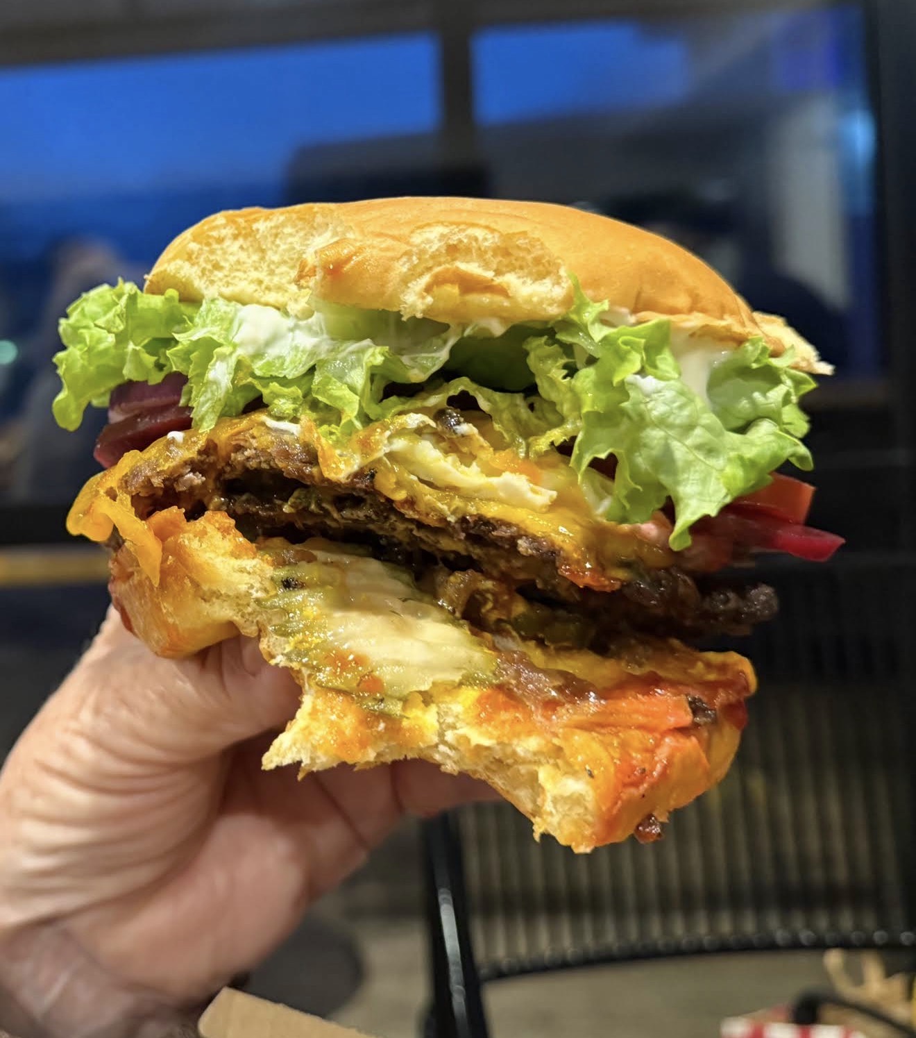 Food truck burger service